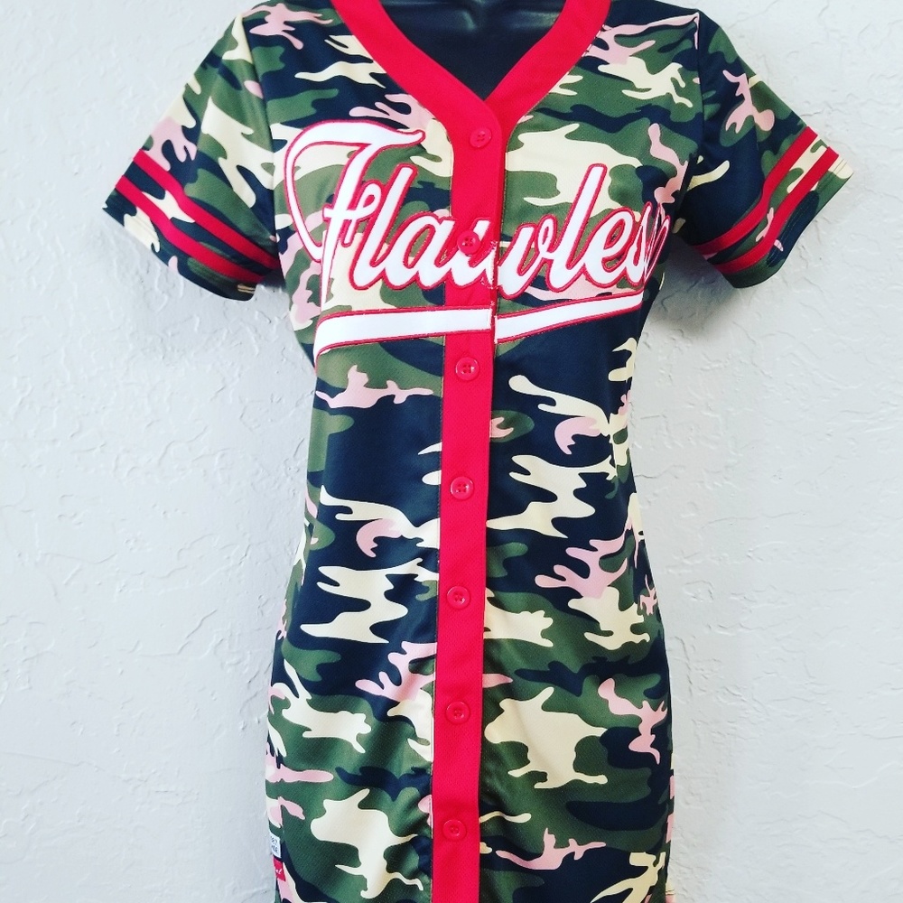Flawless camouflage dress/top